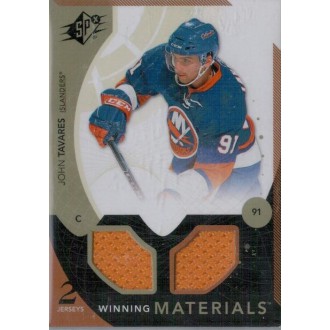 Jersey karty - Tavares John - 2010-11 SPx Winning Materials  No.WM-TA