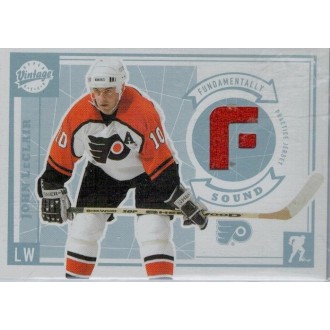 Jersey karty - LeClair John - 2002-03 Vintage Jerseys  No.SO-JL