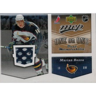 Jersey karty - Hossa Marián, Fedotenko Ruslan - 2006-07 MVP Jerseys  No.OJ-HF