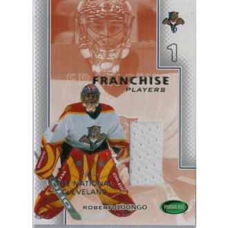 Jersey karty - Luongo Roberto - 2002-03 Parkhurst Franchise Players The National Cleveland 1/1 No.FP13