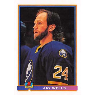 Řadové karty - Wells Jay - 1991-92 Bowman No.35