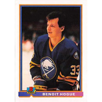 Řadové karty - Hogue Benoit - 1991-92 Bowman No.38