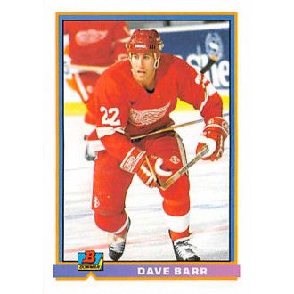 Řadové karty - Barr Dave - 1991-92 Bowman No.49