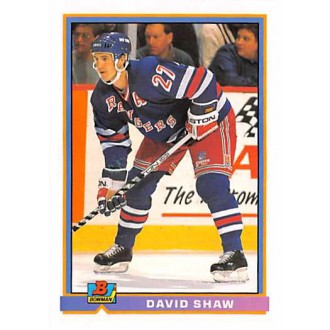 Řadové karty - Shaw David - 1991-92 Bowman No.64
