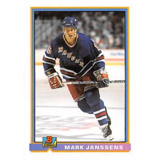 Řadové karty - Janssens Mark - 1991-92 Bowman No.67