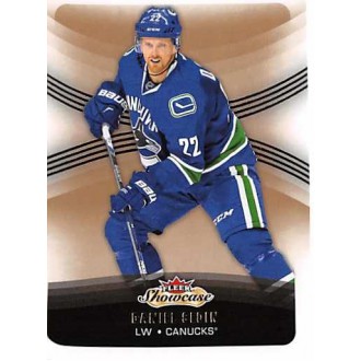Řadové karty - Sedin Daniel - 2015-16 Fleer Showcase No.4