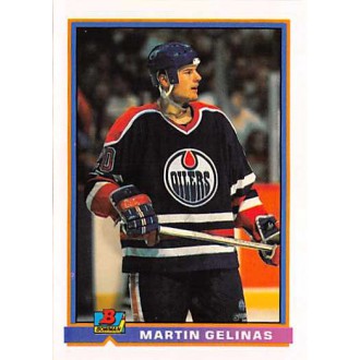 Řadové karty - Gelinas Martin - 1991-92 Bowman No.102