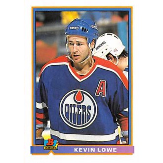 Řadové karty - Lowe Kevin - 1991-92 Bowman No.115