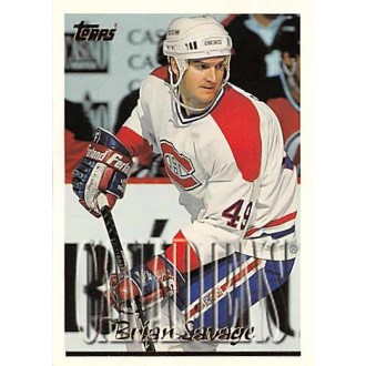 Řadové karty - Savage Brian - 1995-96 Topps No.349