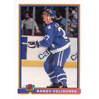 Řadové karty - Velischek Randy - 1991-92 Bowman No.152