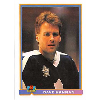 Řadové karty - Hannan Dave - 1991-92 Bowman No.155