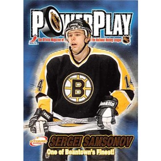 Insertní karty - Samsonov Sergei - 2001-02 Atomic Power Play No.3