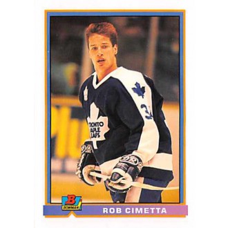 Řadové karty - Cimetta Rob - 1991-92 Bowman No.160