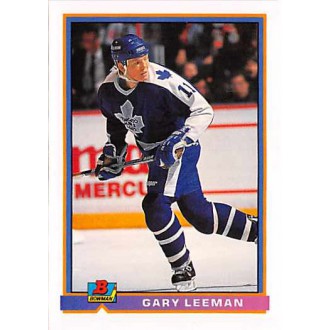 Řadové karty - Leeman Gary - 1991-92 Bowman No.161