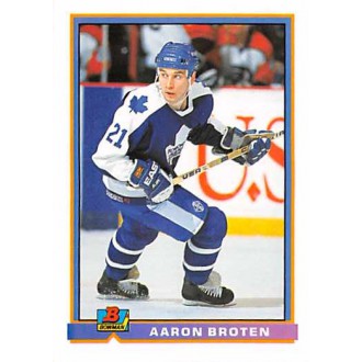 Řadové karty - Broten Aaron - 1991-92 Bowman No.162