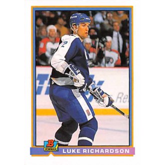 Řadové karty - Richardson Luke - 1991-92 Bowman No.167