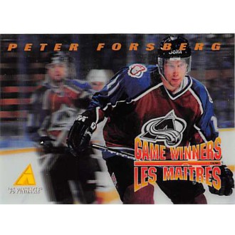 Řadové karty - Forsberg Peter - 1995-96 McDonalds Pinnacle No.McD7