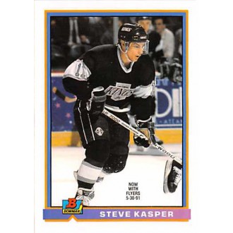 Řadové karty - Kasper Steve - 1991-92 Bowman No.187