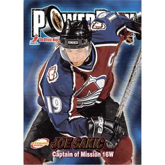 Insertní karty - Sakic Joe - 2001-02 Atomic Power Play No.10