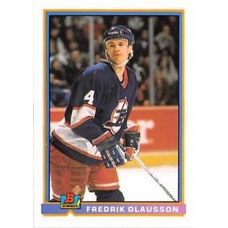 Řadové karty - Olausson Fredrik - 1991-92 Bowman No.210