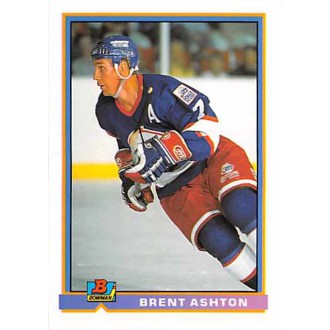 Řadové karty - Ashton Brent - 1991-92 Bowman No.211