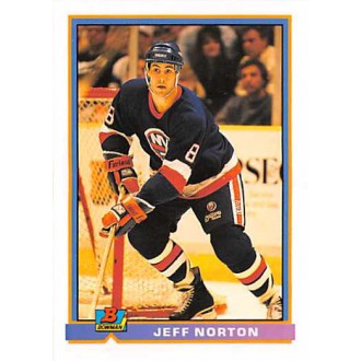 Řadové karty - Norton Jeff - 1991-92 Bowman No.225