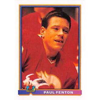 Řadové karty - Fenton Paul - 1991-92 Bowman No.256