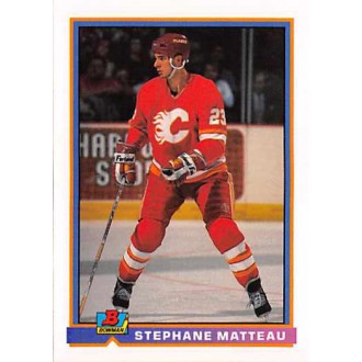 Řadové karty - Matteau Stephane - 1991-92 Bowman No.258