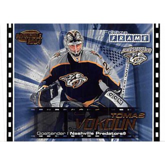 Insertní karty - Vokoun Tomáš - 2003-04 Invincible Freeze Frame No.11