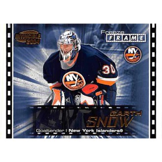 Insertní karty - Snow Garth - 2003-04 Invincible Freeze Frame No.14