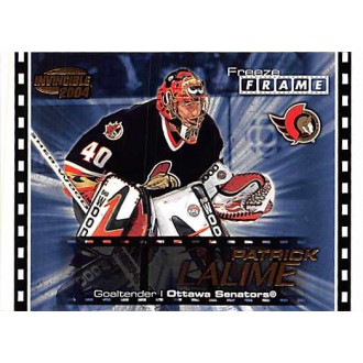 Insertní karty - Lalime Patrick - 2003-04 Invincible Freeze Frame No.16