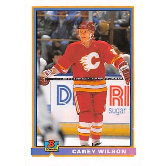 Řadové karty - Wilson Carey - 1991-92 Bowman No.265