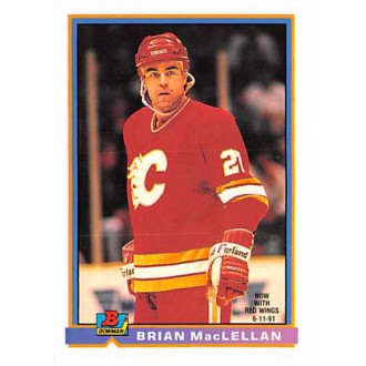 Řadové karty - MacLellan Brian - 1991-92 Bowman No.269