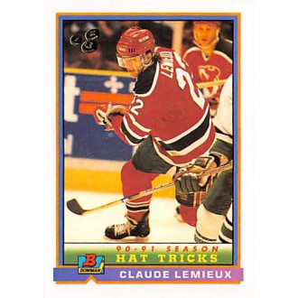 Řadové karty - Lemieux Claude - 1991-92 Bowman No.271