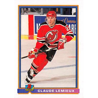 Řadové karty - Lemieux Claude - 1991-92 Bowman No.277