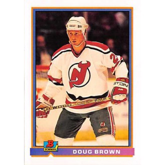 Řadové karty - Brown Doug - 1991-92 Bowman No.285