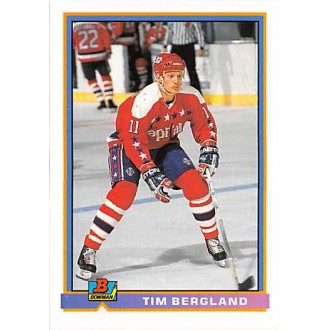 Řadové karty - Bergland Tim - 1991-92 Bowman No.297