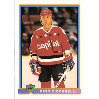 Řadové karty - Ciccarelli Dino - 1991-92 Bowman No.302
