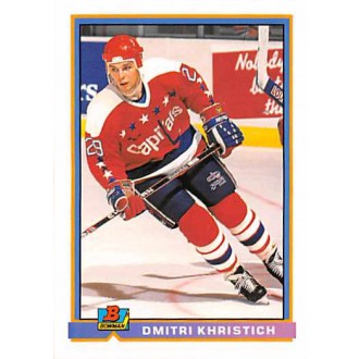 Řadové karty - Khristich Dmitri - 1991-92 Bowman No.307