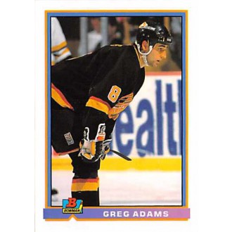 Řadové karty - Adams Greg - 1991-92 Bowman No.311