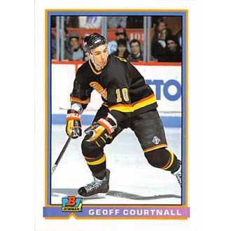 Řadové karty - Courtnall Geoff - 1991-92 Bowman No.318