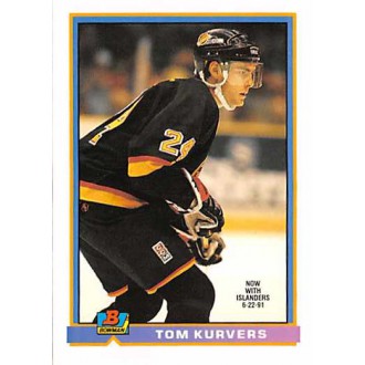 Řadové karty - Kurvers Tom - 1991-92 Bowman No.319