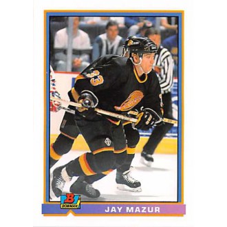 Řadové karty - Mazur Jay - 1991-92 Bowman No.322