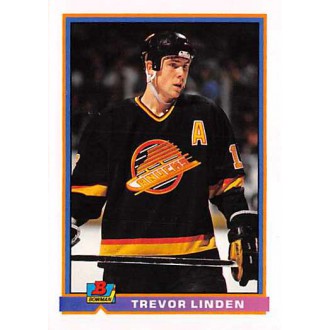 Řadové karty - Linden Trevor - 1991-92 Bowman No.327