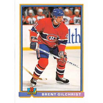 Řadové karty - Gilchrist Brent - 1991-92 Bowman No.336