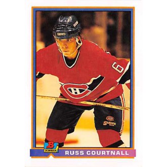 Řadové karty - Courtnall Russ - 1991-92 Bowman No.346