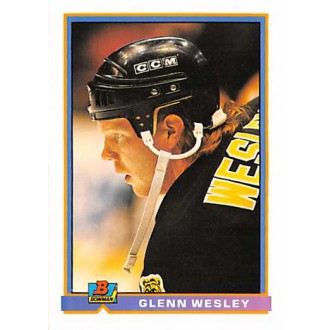 Řadové karty - Wesley Glenn - 1991-92 Bowman No.350