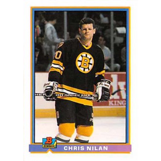Řadové karty - Nilan Chris - 1991-92 Bowman No.351
