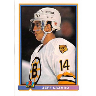 Řadové karty - Lazaro Jeff - 1991-92 Bowman No.352