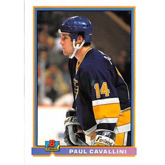 Řadové karty - Cavallini Paul - 1991-92 Bowman No.378